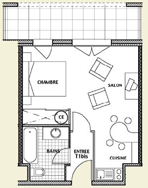 Appartements 1 pièce location de vacances Divonne les Bains
