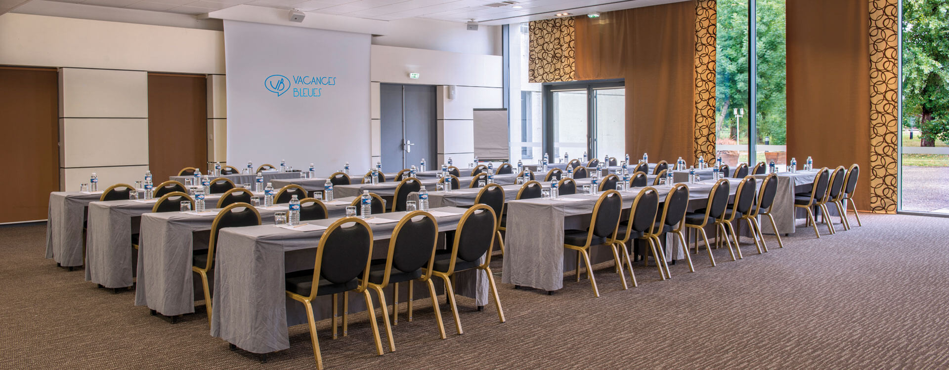 Salle réunion - Hôtel et résidence La Villa du Lac à Divonne